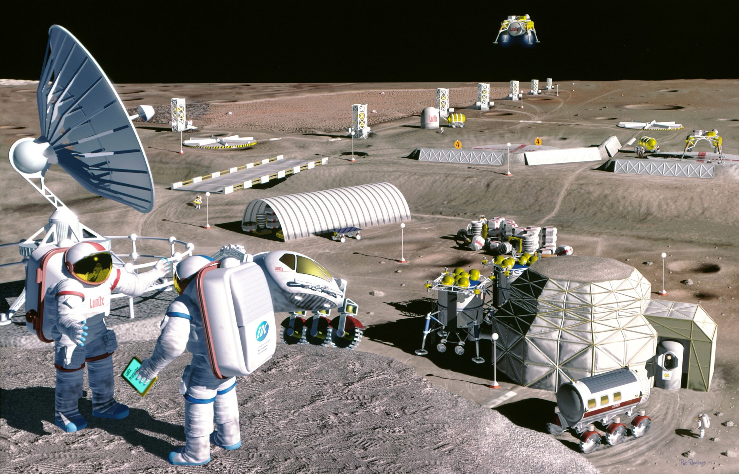 Essa abordagem envolve técnicas de impressão 3D de ponta e sistemas robóticos. O objetivo é construir habitats capazes de ar os desafios ambientais extremos da Lua, como temperaturas flutuantes entre -173°C e 127°C, impactos de micrometeoritos e radiação cósmica.