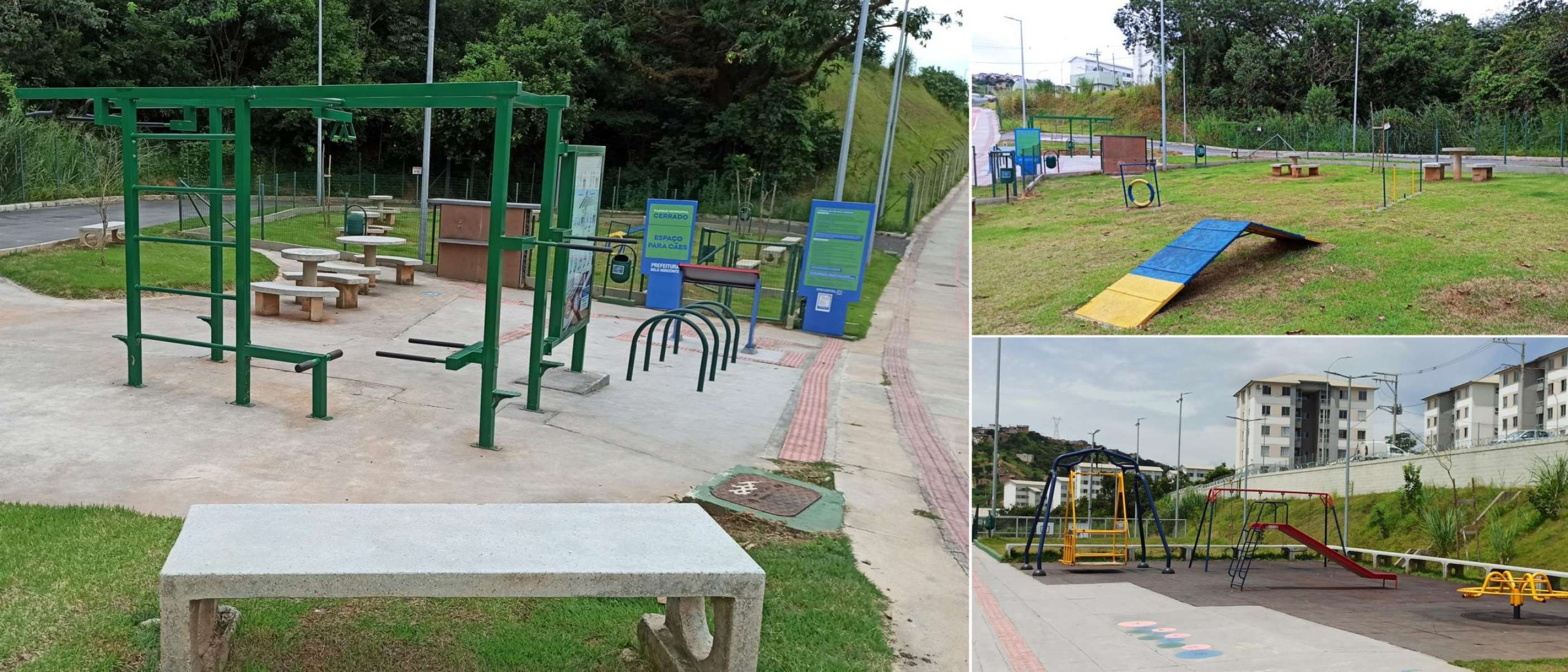Os 10 parques menos frequentados em BH, com base na estimativa de visitação de 2024