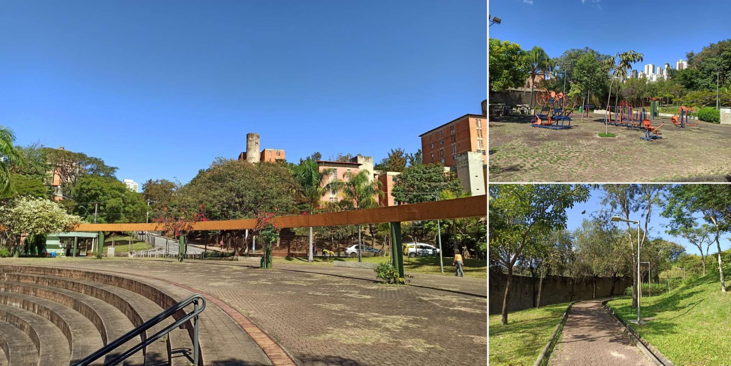 9. Parque do Conjunto Estrela Estrela Dalva.
O Parque do Conjunto Estrela Dalva é uma conquista dos moradores do Bairro Havaí e é posicionado ali pertinho, na Avenida Costa do Marfim, 400, no Bairro Estrela Dalva, na Região Oeste. Conta com um público de 1.600 pessoas por mês. Implantado por meio do Orçamento Participativo em 2002, tem uma área aproximada de 12.000 m² e possui lugar específico para a realização de atividades físicas e um espaço próprio para caminhada, com jardins e um extenso gramado. 