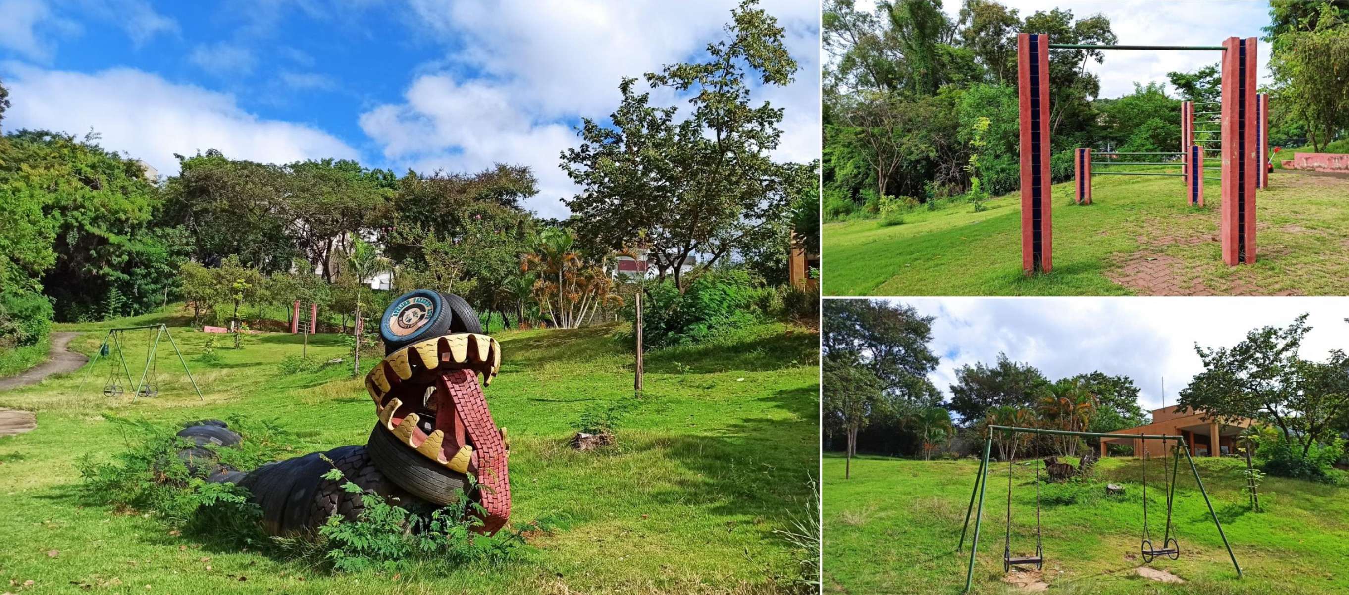 6. Parque Ecológico do Bairro Universitário.
O Parque Ecológico do Bairro Universitário, situado na Rua Aristóteles Ribeiro Vasconcelos, 87A, na Pampulha, foi criado em 2012, pelo Decreto Municipal nº 14.796, e implantado no mesmo ano por meio do Orçamento Participativo 2007/2008. Conta com uma área de aproximadamente 31.000 m² e uma estimativa de 700 visitantes a cada 30 dias. Oferece brinquedos e bancos.