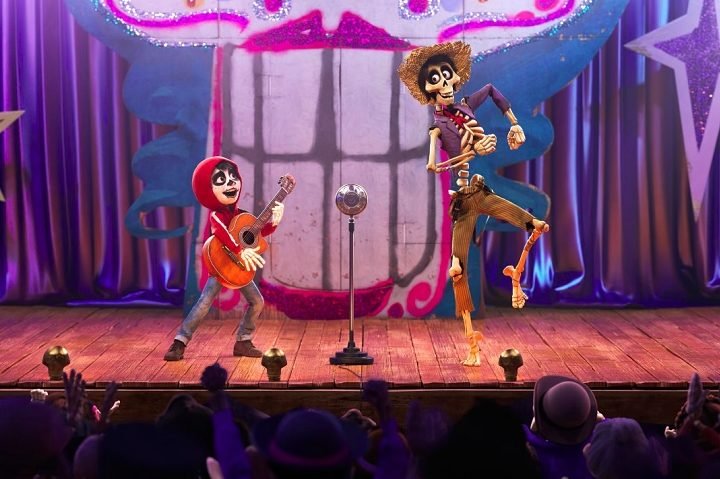 Viva - A Vida é uma Festa (2017) - Inspirada no feriado mexicano do Dia dos Mortos, a animação conta as aventuras de Miguel, um menino de 12 anos que sonha ser um músico famoso. 
