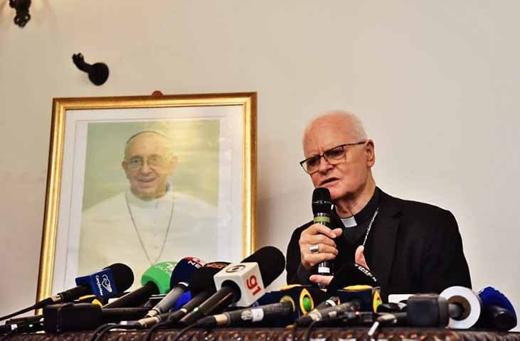 Arcebispo de São Paulo, Odilo Pedro Scherer foi nomeado cardeal por Bento XVI, o antecessor do Papa Francisco. 
