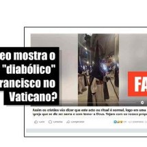 Vídeo de 'ritual' com capuzes negros mostra procissão na Espanha, e não funeral do papa Francisco