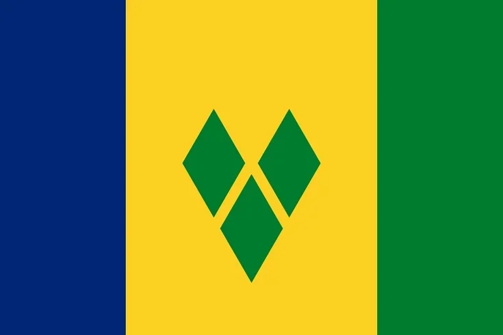 Ilhas de São Vicente e Granadinas (Caribe) - Fizeram 43 anos de independência da Inglaterra em 27/10. 