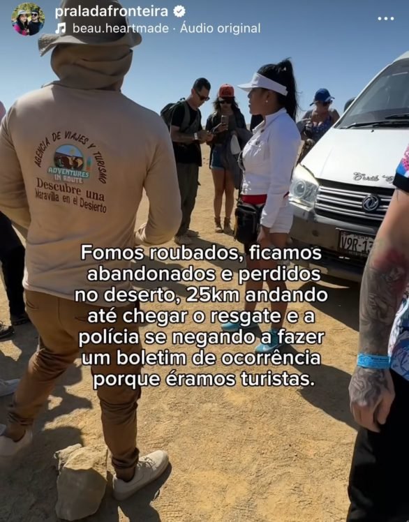 A história impressionante aconteceu em maio, mas o caso só ganhou a internet no dia 08/07/24, depois que o casal publicou um vídeo detalhando o perrengue.