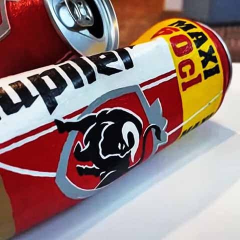 A peça, intitulada "All the good times we spent together" ("Todos os bons momentos que passamos juntos", em tradução livre), foi criada pelo artista francês Alexandre Lavet.