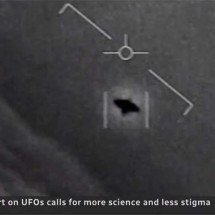 Mapa mostra os lugares com mais "visitas" de OVNIs nos EUA -  Reprodução Youtube