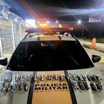 MG: homem é preso com ‘supermaconha’ em ônibus interestadual - Reprodução/PMRV