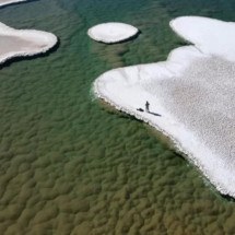 Entenda o que são as ‘lagoas de micróbios’ descobertas em deserto da Argentina - Divulgação