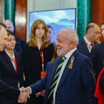 Lula participa de jantar oferecido por Putin no Kremlin - Ricardo Stuckert / PR