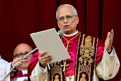  Leão 14 é o primeiro papa nascido nos Estados Unidos -  (crédito: AFP)