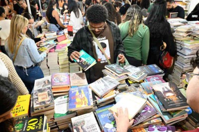 O Centerminas Expo, no Bairro União, que abriga o evento, recebeu média de 20 mil estudantes por dia ao longo da semana, segundo a organização -  (crédito: Alexandre Guzanshe/EM.D.A.press)