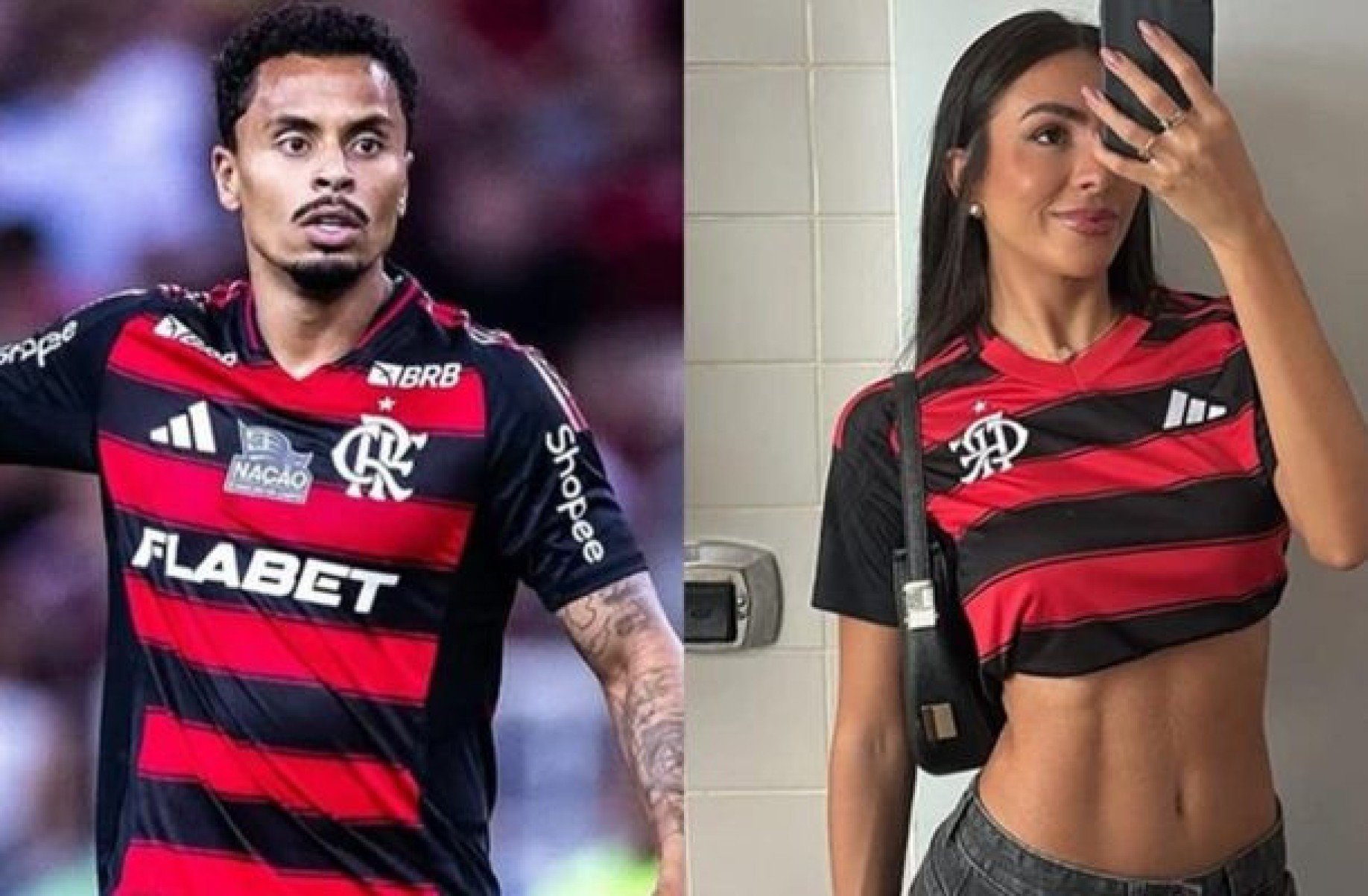 Esperando filho com outra, Allan Souza assume namoro com ex de Cauã Reymond