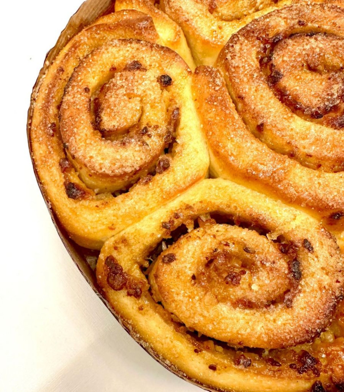 Brioche de mel, queijo parmesão e flor de laranjeira da Albertina Pães