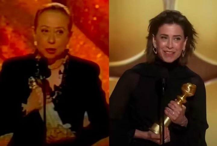 Durante seu discurso no Globo de Ouro, Fernanda Torres dedicou o prêmio à sua mãe, Fernanda Montenegro, relembrando que, 25 anos antes, ela havia sido indicada na mesma categoria por "Central do Brasil" (1998). 
