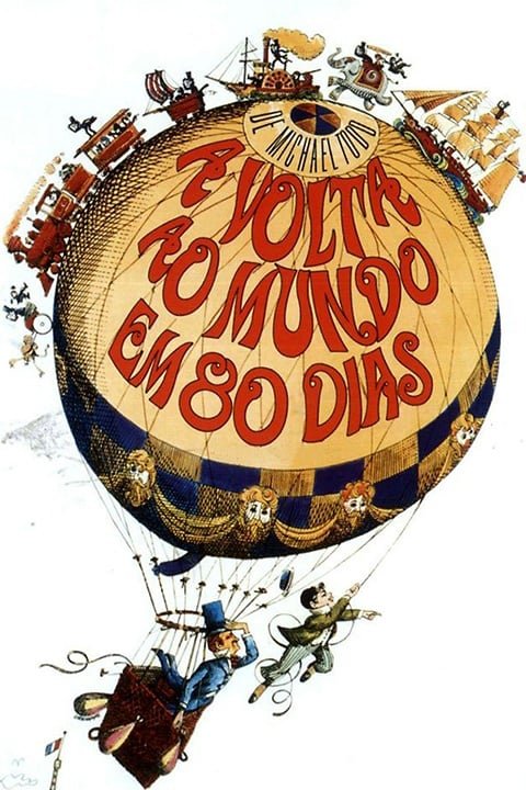 Lançado em 1956, o filme é estrelado por David Niven e pelo humorista mexicano Cantinflas.