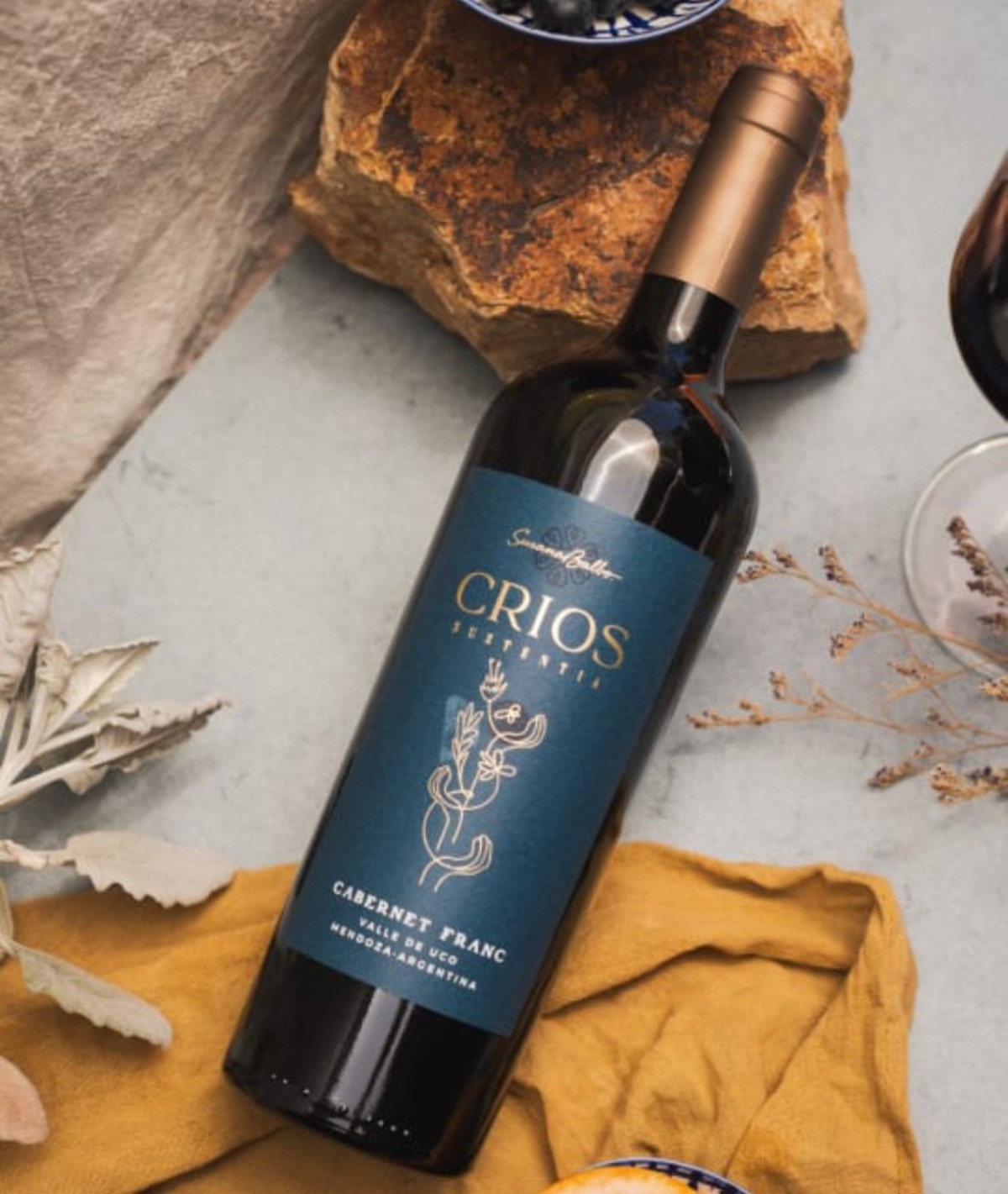 Uma opção de vinho tinto feito por uma mãe em homenagem aos filhos