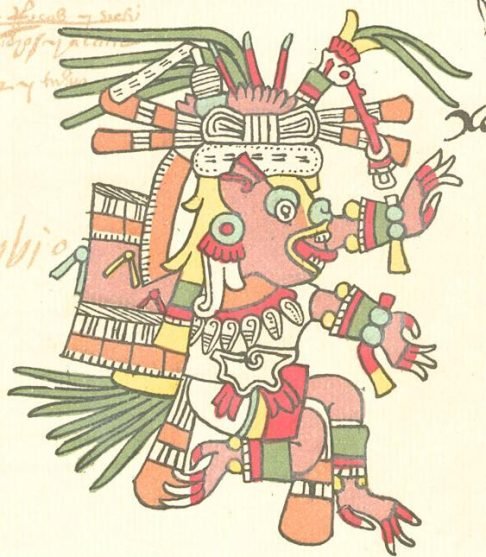 Segundo lendas da mitologia Nahua, o axolote seria a encarnação do deus Xólotl, que se recusou a se sacrificar para dar movimento ao mundo.