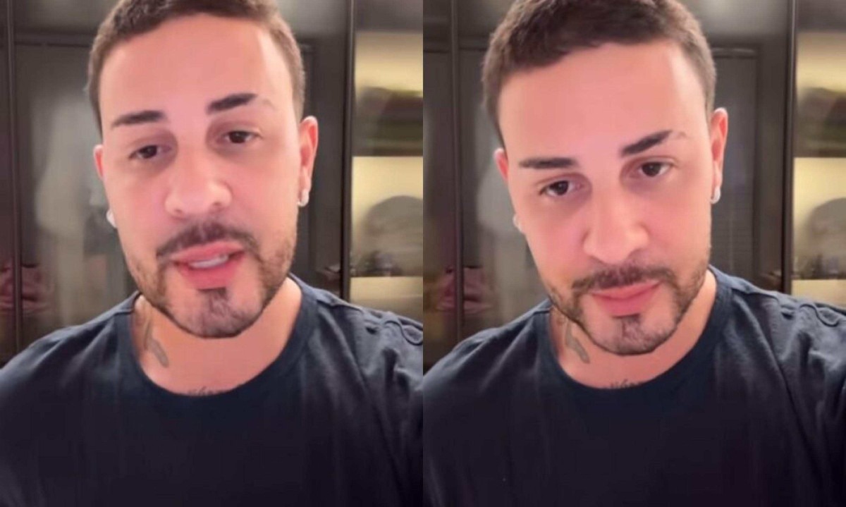 Após condenação Carlinhos Maia faz pronunciamento e diz que imagem era “meme” - (crédito: Tupi - Pablo Oliveira) Após condenação Carlinhos Maia faz pronunciamento e diz que imagem era “meme” - (crédito: Tupi - Pablo Oliveira)