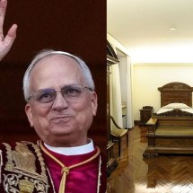 Apartamento Papal: saiba como deve ser a casa do novo Papa Leão XIV - Christopher Furlong/Getty Images e Eric VANDEVILLE/Gamma-Rapho via Getty Images