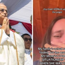 ‘Minha mãe ficou com o Papa’: jovem viraliza com caso de Leão XIV - AFP / TikTok
