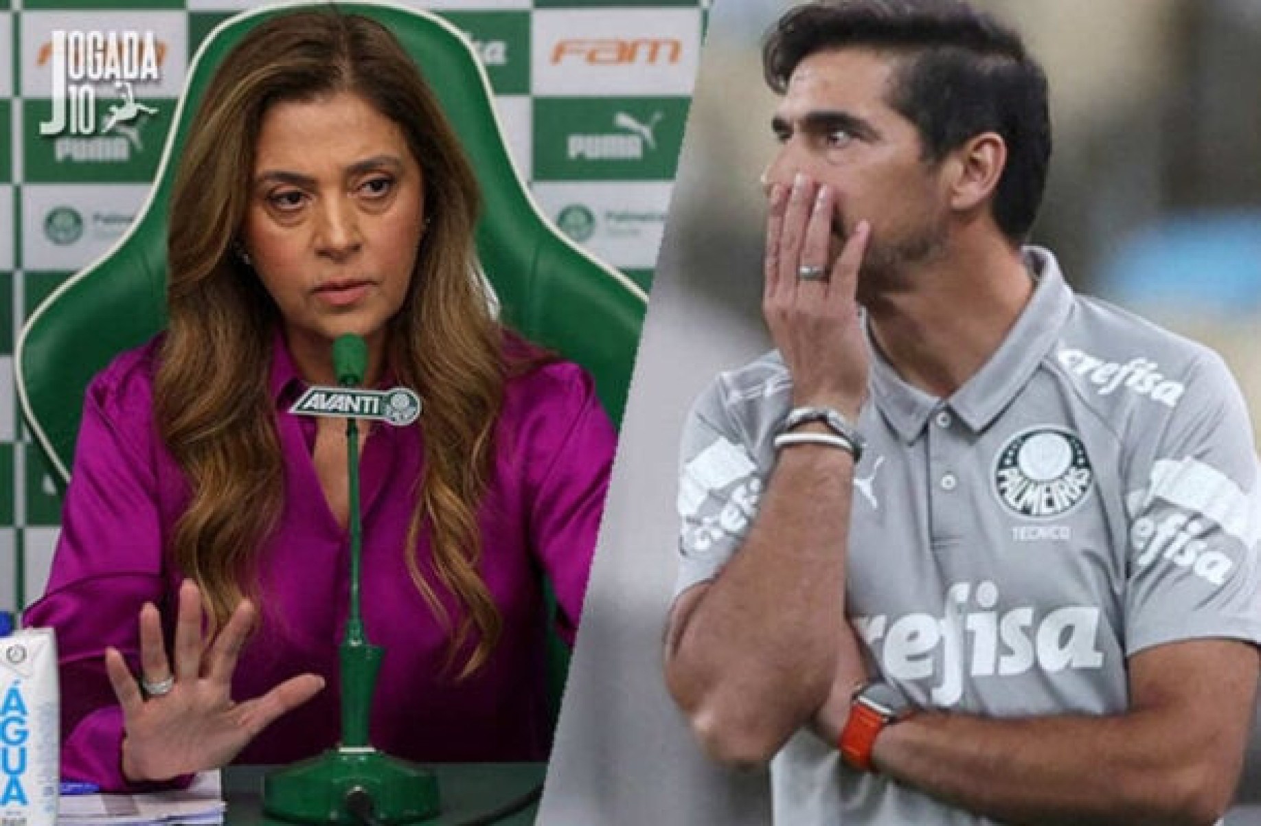 Leila nega Abel na Seleção e abre conversas para renovação de técnico no Palmeiras
