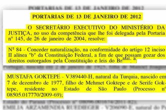 ‘Conduta violenta e ilegal do governo turco’, diz advogado de preso para extradição
