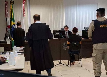 Tatiana foi condenada a 17 anos e Ney foi condenado a 14 anos e seis meses de prisão -  (crédito: Joubert Oliveira)