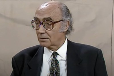 José Saramago, o primeiro escritor de língua portuguesa a receber o Prêmio Nobel de Literatura, é uma figura central na literatura contemporânea. E, no dia 16 de novembro de 2024, teria completado 102 anos. -  (crédito: Youtube/Roda Viva)