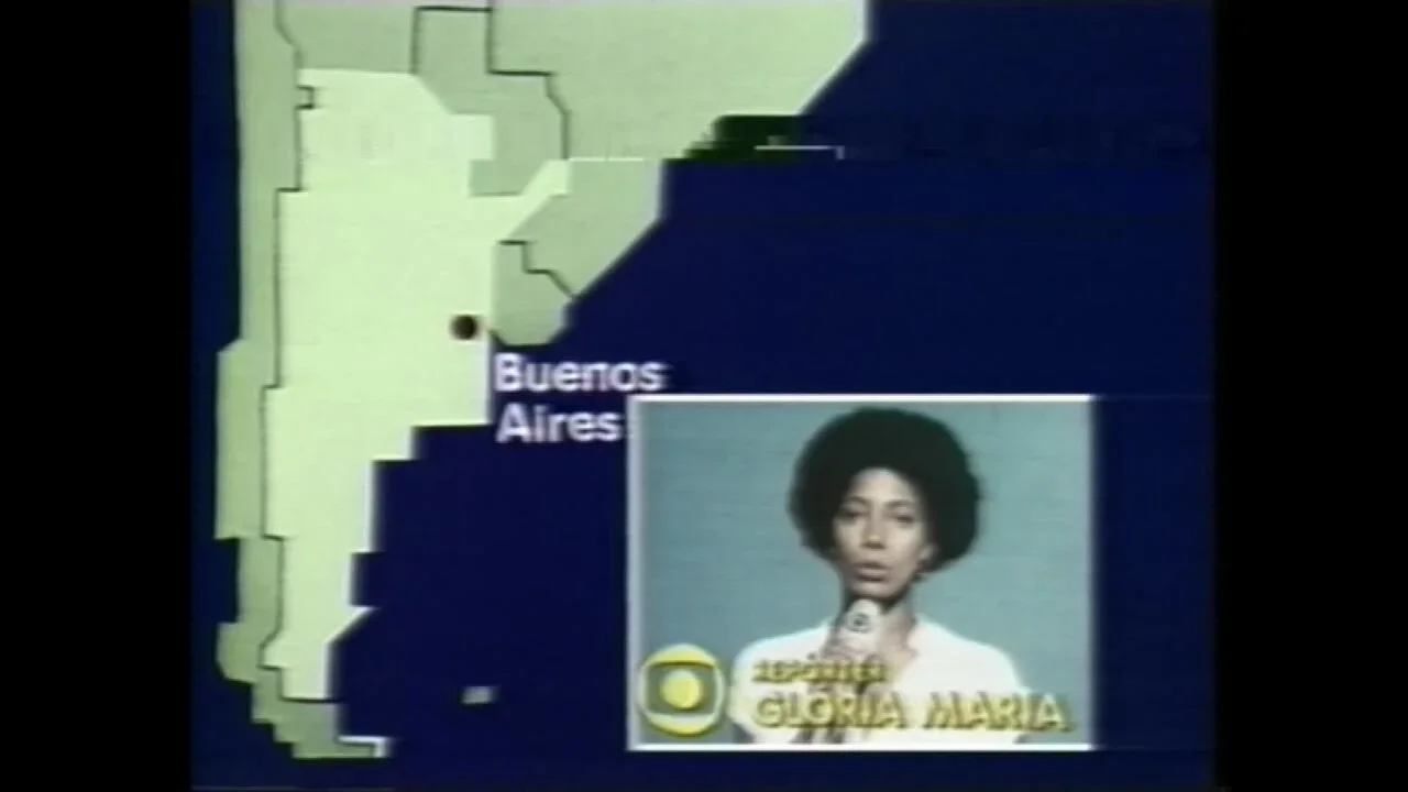 Glória Maria fez coberturas de eventos históricos mundiais, como a Guerra das Malvinas (1982), a invasão da embaixada brasileira no Peru por um grupo terrorista (1996), os Jogos Olímpicos de Atlanta (1996) e a Copa do Mundo na França (1998).
