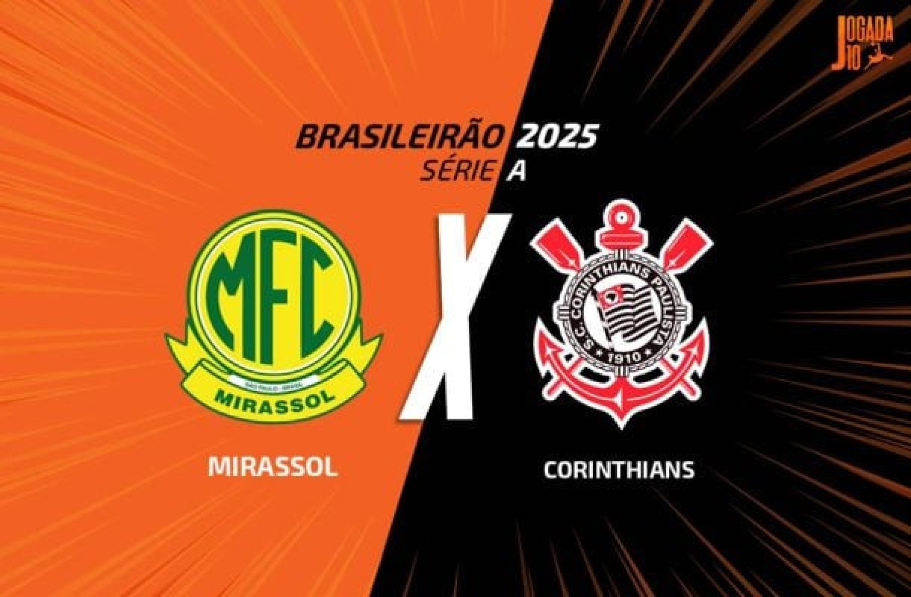 Mirassol x Corinthians: onde assistir, escalações e arbitragem