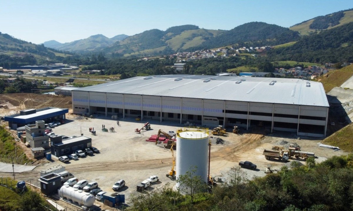 Fábrica da Melhoramentos em Camanducaia, no Sul de Minas