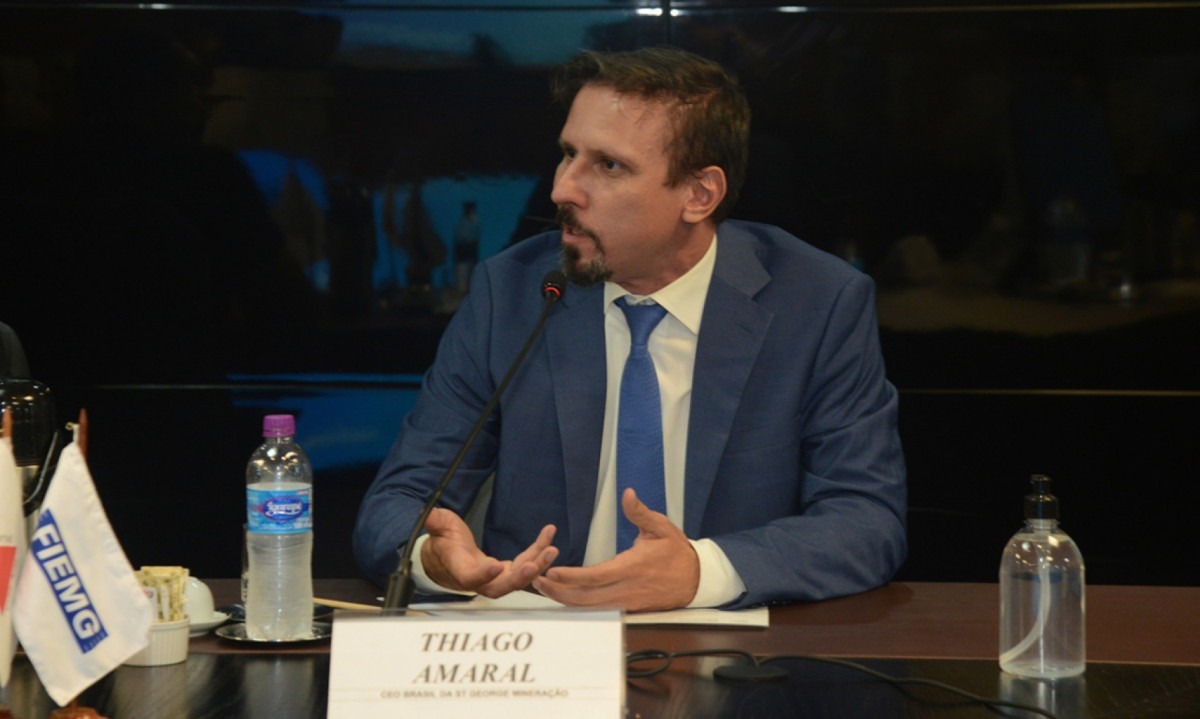 Thiago Amaral, diretor de ESG e Desenvolvimento Técnico da St George – Projeto Araxá - (crédito: Divulgação) Thiago Amaral, diretor de ESG e Desenvolvimento Técnico da St George – Projeto Araxá - (crédito: Divulgação)