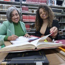 Mãe e filha compartilham a sala de aula e os sonhos na faculdade - Marcos Vieira/EM/D.A Press