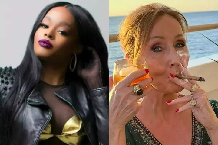 "Rainha das tretas": Azealia Banks critica J.K. Rowling sobre trans - Montagem/Divulgação/Reprodução X