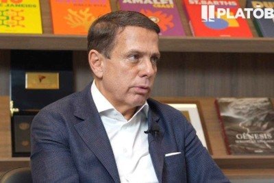 João Doria diz que errou com Lula: ‘Ninguém fica menor por pedir desculpas’ -  (crédito: Platobr Economia)