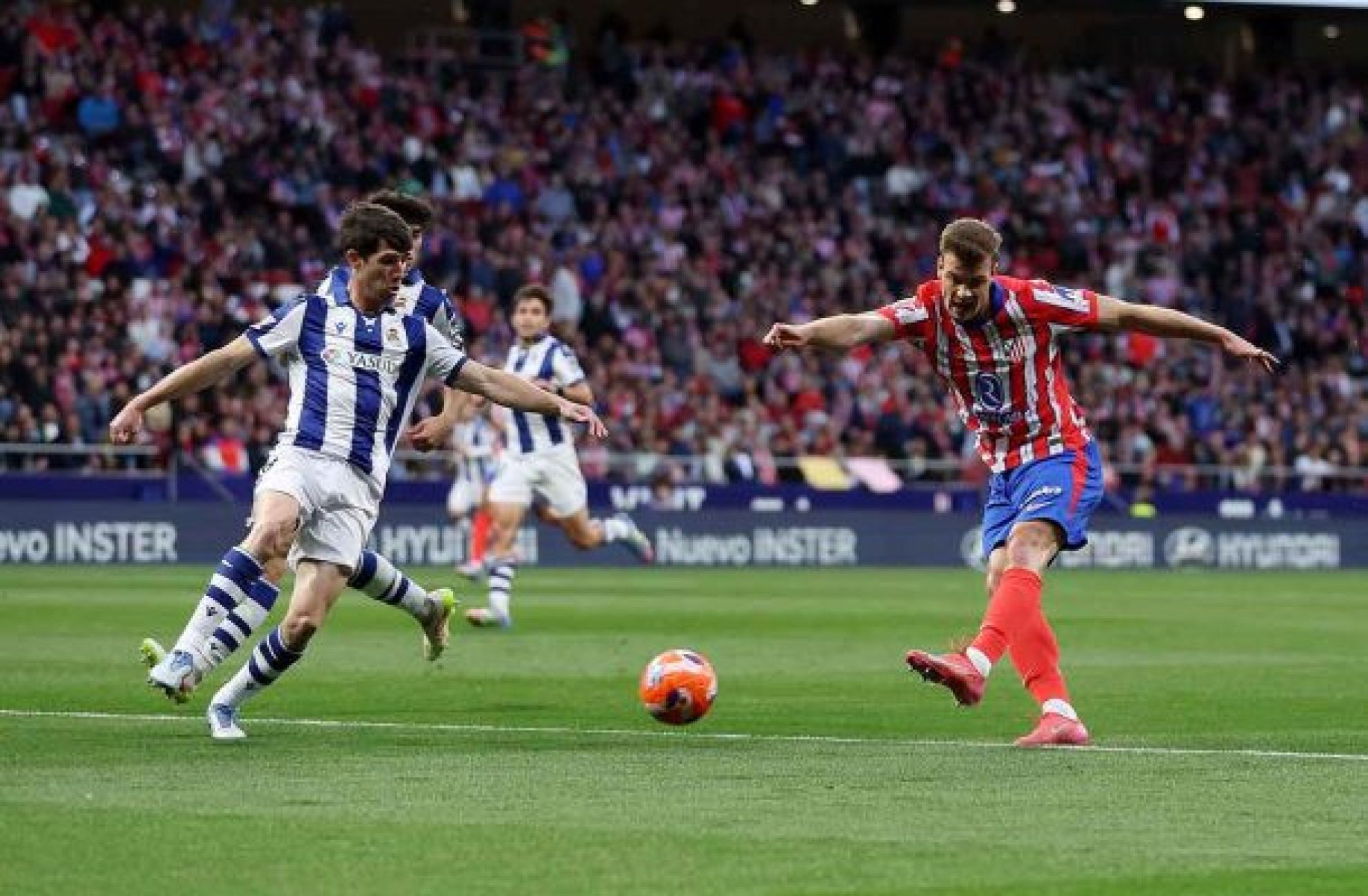 Sorloth anota ‘poker’ em 30 minutos e Atlético de Madrid atropela Real Sociedad