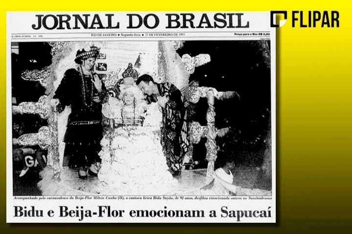 Dez anos depois, incentivado pelo presidente de honra da escola de samba Beija-Flor de Nilópolis, Anísio Abraão David, Milton Cunha se tornaria carnavalesco e se encantaria pela folia carioca. 