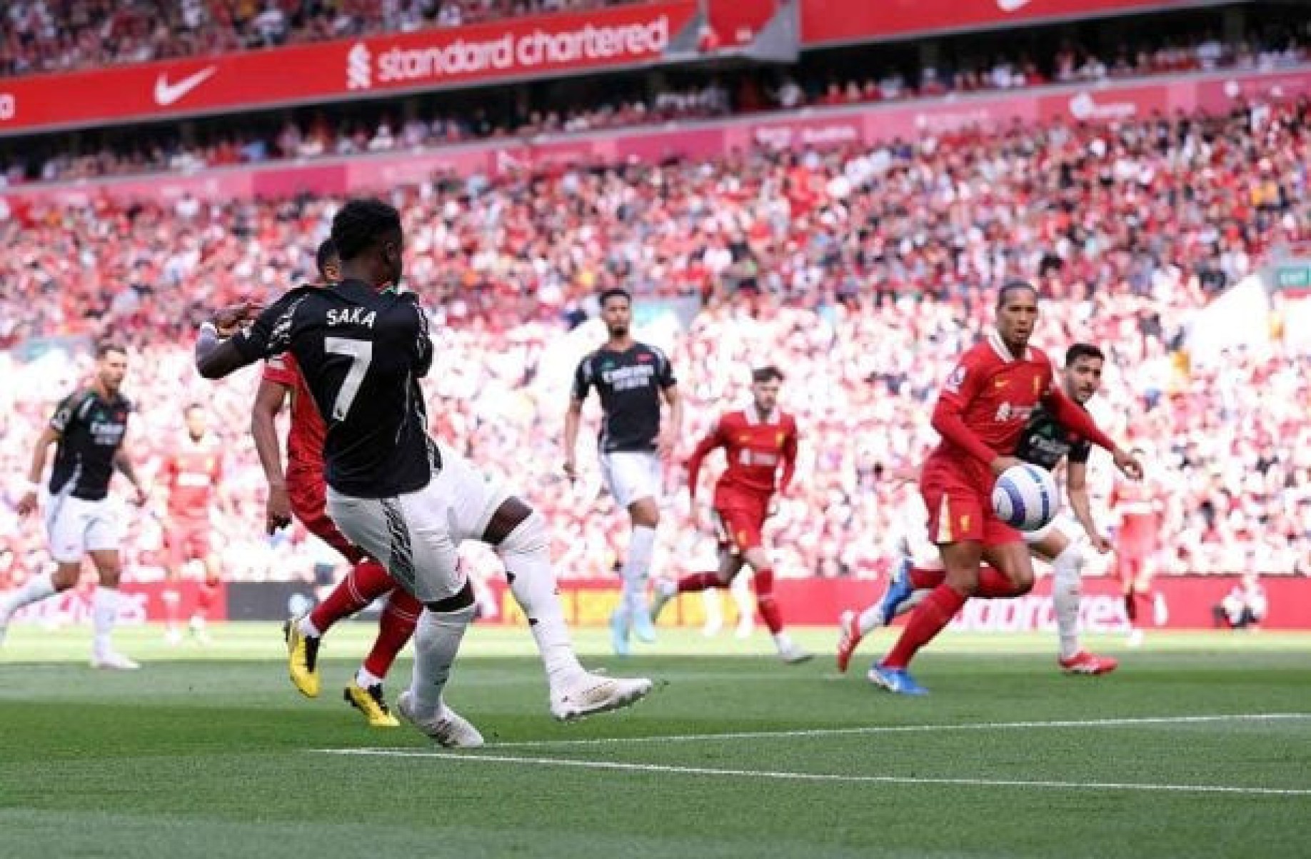 Liverpool e Arsenal terminam empatados em ‘final’ da Premier League
