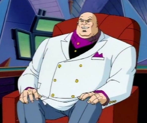 9º lugar: Rei do Crime - Um dos chefões do crime mais temidos do Universo Marvel, o Rei do Crime é adversário de alguns importantes heróis: Demolidor, Homem-Aranha e também do Justiceiro.
