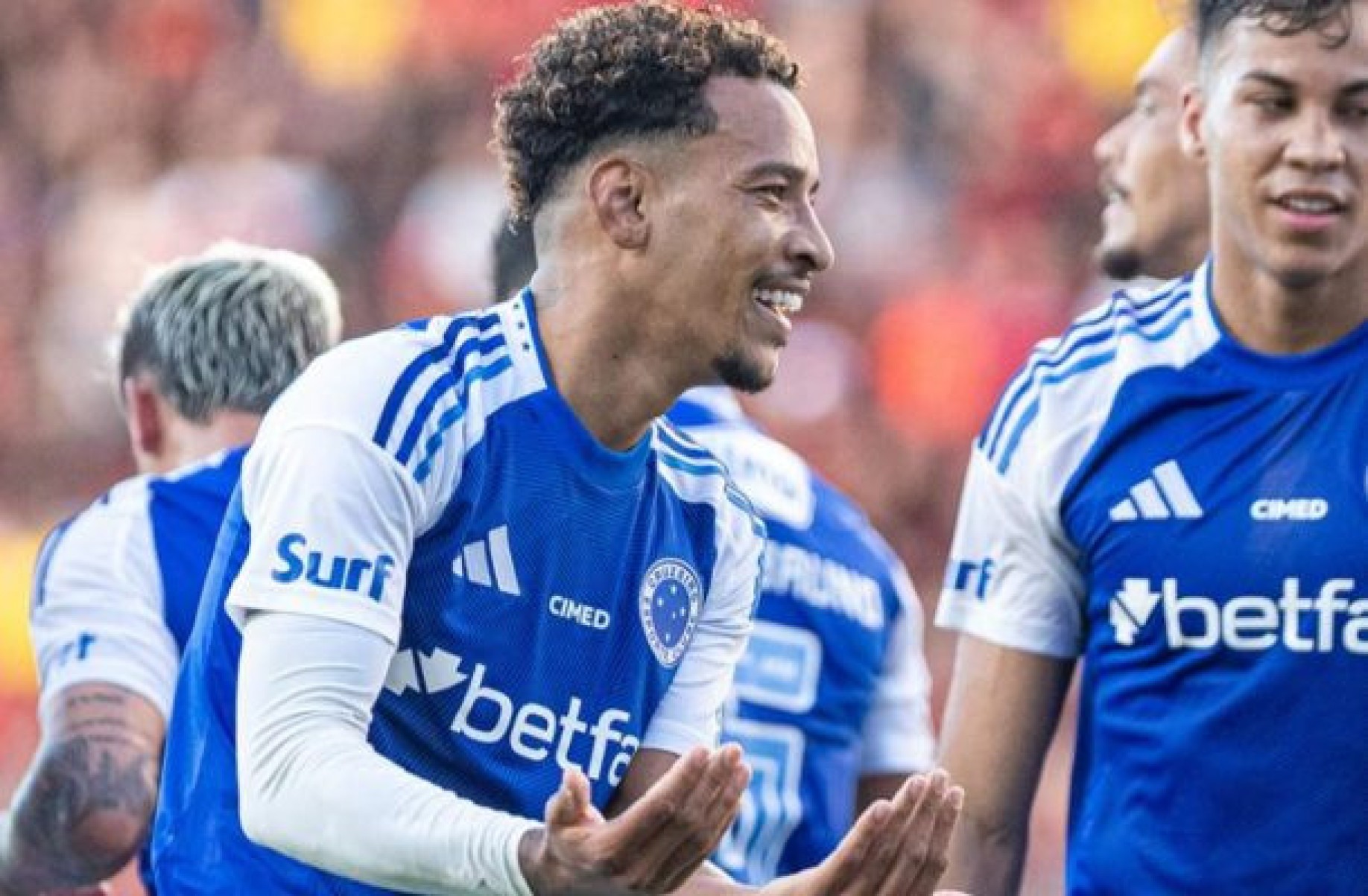 Matheus Pereira celebra partida e destaca prioridade: ‘Colocar o Cruzeiro lá em cima’ Matheus Pereira celebra partida e destaca prioridade: ‘Colocar o Cruzeiro lá em cima’