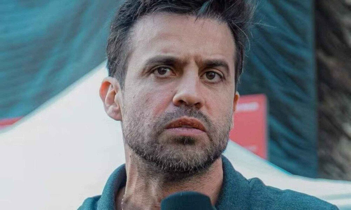 Pablo Marçal aparece no SBT e agita os bastidores com visita misteriosa -  (crédito: Tupi - Pablo Oliveira)
