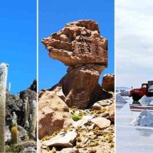 Detalhes do esplêndido Salar de Uyuni, monumento natural que tem formações curiosas -  Flickrs Kathy Quiroga e Flores-Guevara &amp; Lon Brehmer