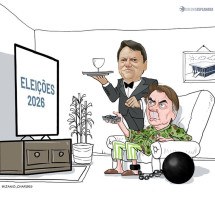 Bolsonaro reúne provas para pedir prisão domiciliar, se condenado - @izanio_charges