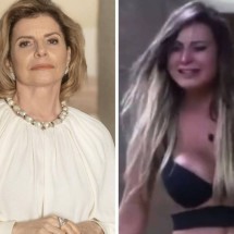 Debora Bloch compartilha meme de Andressa Urach cantando 'Brasil' em A Fazenda - Fotomontagem