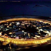 Japão inaugura a maior estrutura de madeira do mundo - Reprodução/Expo25