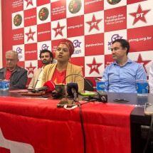 Dandara lança candidatura ao PT mineiro com grupo ligado a Edinho Silva - Bernardo Estillac/EM/D.A Press