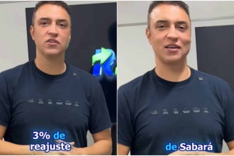 Prefeito de Sabará anuncia reajuste salarial e benefício para servidores