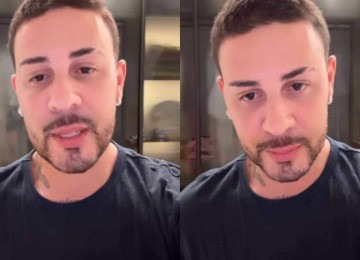 Após condenação Carlinhos Maia faz pronunciamento e diz que imagem era “meme” -  (crédito: Tupi - Pablo Oliveira)