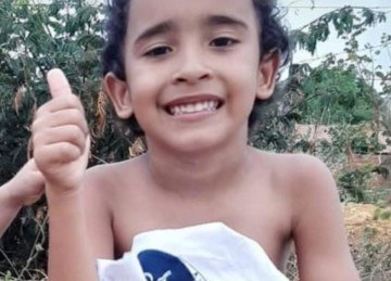 Menino Luiz Davi morreu depois de ser arrastado por um cavalo por cerca de 500 metros -  (crédito: algum de família/divulgação)